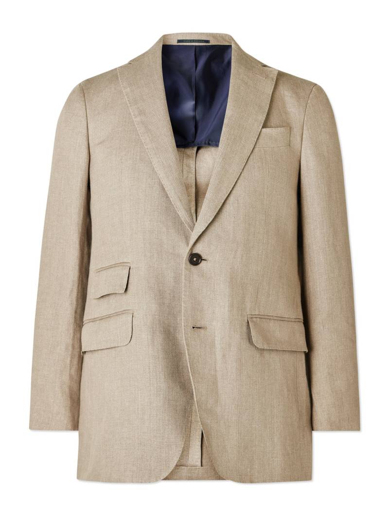 Sid Mashburn - Kincaid No. 2 Linen Hopsack Suit Jacket - Men - Neutrals - IT 46 von Sid Mashburn