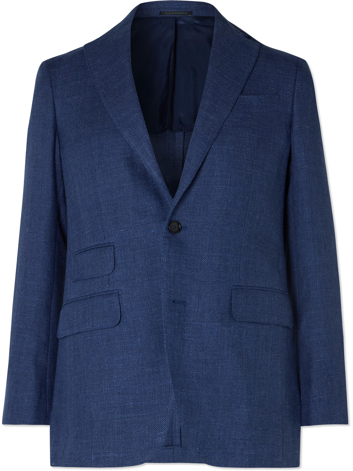 Sid Mashburn - Kincaid No. 2 Linen and Wool-Blend Hopsack Blazer - Men - Blue - IT 54 von Sid Mashburn