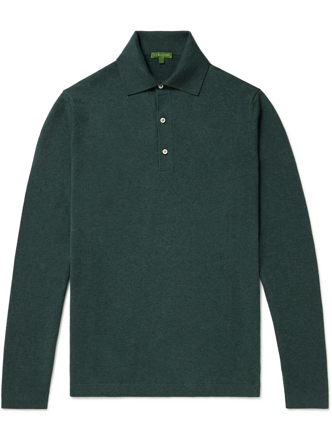 Sid Mashburn - Rally Cotton and Cashmere-Blend Polo Shirt - Men - Green - XXL von Sid Mashburn