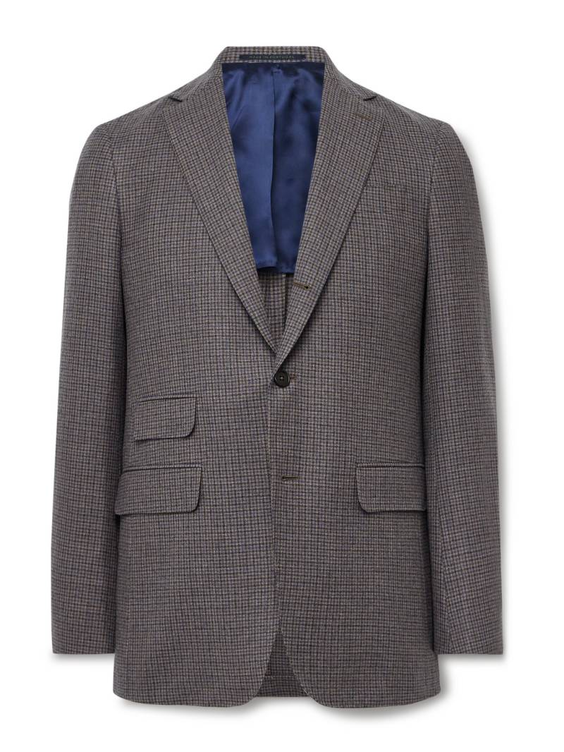 Sid Mashburn - Virgil No.2 Slim-Fit Checked Wool Hopsack Blazer - Men - Gray - IT 54 von Sid Mashburn