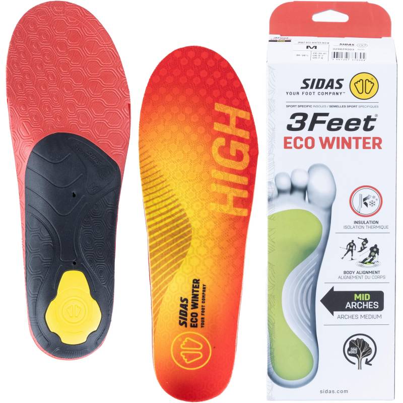 SIDAS 3FEET ECO WINTER HIGH Einlegesohlen von Sidas