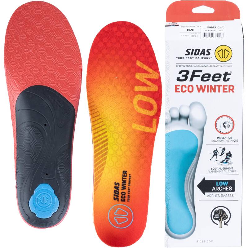 SIDAS 3FEET ECO WINTER LOW Einlegesohlen von Sidas