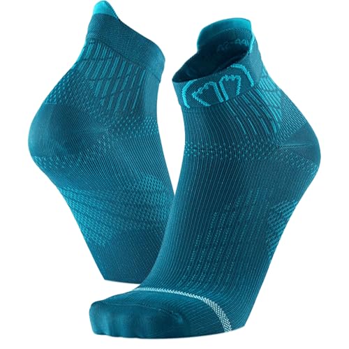 SIDAS Damen Run Anatomic Ankle Socken, Blau, 37-38 EU von Sidas