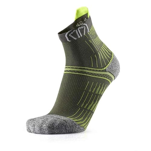 SIDAS Unisex Run Anatomic Comfort Socken, Yellow, 47 von Sidas