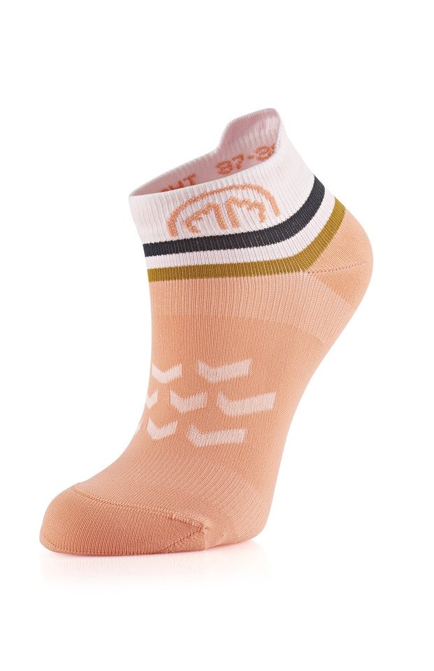 Sidas Sportsocken Run Anatomic Light Ankle - Damen Laufsocken - Pink/White Pink von Sidas