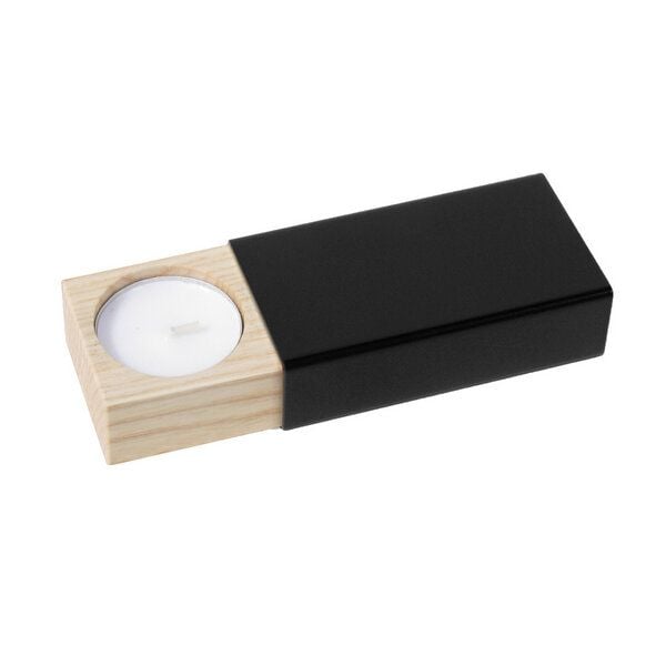 Side by Side Kerzenhalter Two of us (silber oder schwarz) von Side by Side