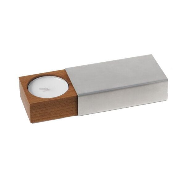 Side by Side Kerzenhalter Two of us (silber oder schwarz) von Side by Side