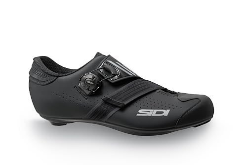 Sidi Fahrradschuhe, professionelle Rennradschuhe für Herren, Prima MEGA, innovatives Verschlusssystem, integrierte Ferse, Aerolite-Sohle, Schwarz/Schwarz, 9 US Wide Sidi Fahrradschuhe, professionelle Rennradschuhe für Herren, Prima MEGA, innovatives Verschlusssystem, integrierte Ferse, Aerolite-Sohle, Schwarz/Schwarz, 9 US Wide von Sidi