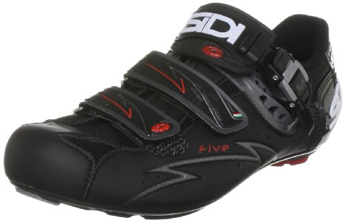 Sidi Five Cc Mega 74908, Herren Sportschuhe - Radsport, Schwarz (Black), 42 EU / 8 UK von Sidi