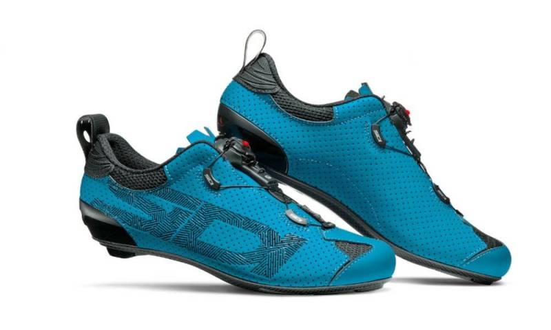 Sidi Sidi Schuhe Tri-Sixty Petrol Gr. 46,5 Fahrradschuh von Sidi