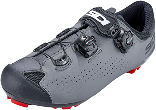 Sidi Unisex MTB Eagle 10 Mega Sneaker, Schwarz Grau, 42 EU von Sidi