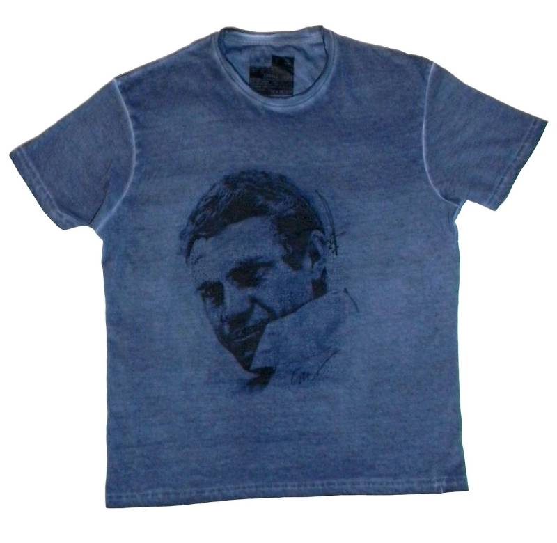 Sidney Maurer T-Shirt "Steve McQueen" (Stück, 1-tlg., Stück) mit Frontprint von Sidney Maurer