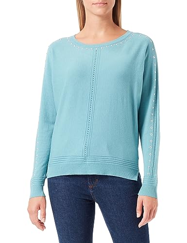 Sidona Damen Strickpullover 10430470, Türkis, M/L von Sidona