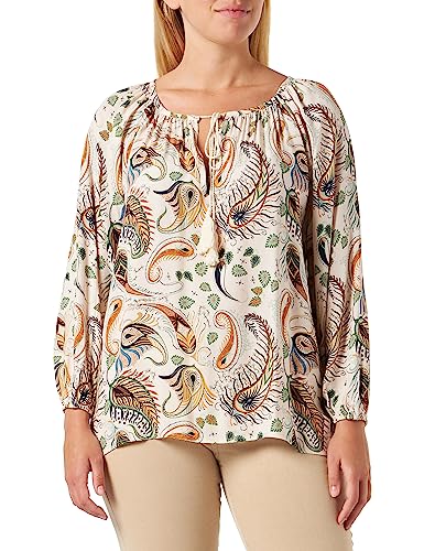 Sidona Women's Blusenshirt, Creme Mehrfarbig, X-Large von Sidona