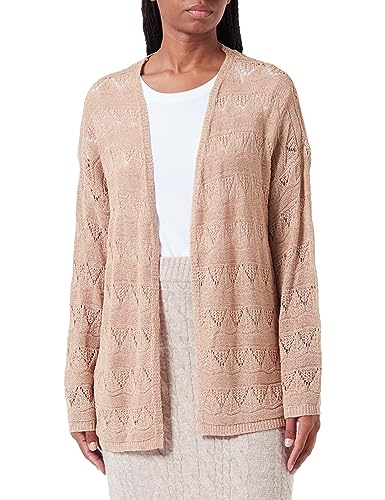 Sidona Women's Cardigan Pullover Sweater, Taupe, XL/XXL von Sidona