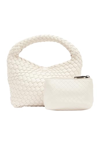 Sidona Women's Handtasche Bag Clutch, Wollweiss von Sidona