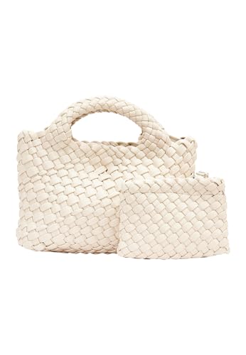 Sidona Women's Handtasche Bag Clutch, Wollweiss von Sidona