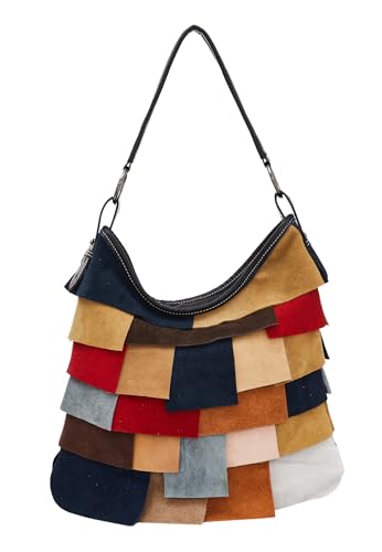 SIDONA Schultertaschen Damen 110502-000047 Multicolor, onesize Multicolor von SIDONA