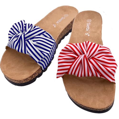 Siebi's Badeschuhe Pantoletten List Damen: Größe: 38 | Farbe: Rot von Siebi's
