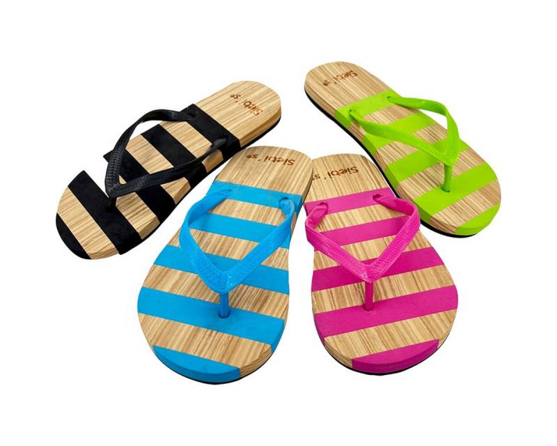 Siebi`s Siebi's Flip-Flops Cadiz Zehentrenner Damen Sommer- Strandsandalen ex Badezehentrenner von Siebi`s