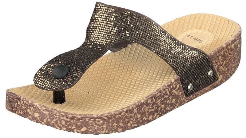 Siebi`s Siebi's ELBA Flip Badeschuh und Freizeitschuhe Damen Zehentrenner mit Schlappen von Siebi`s