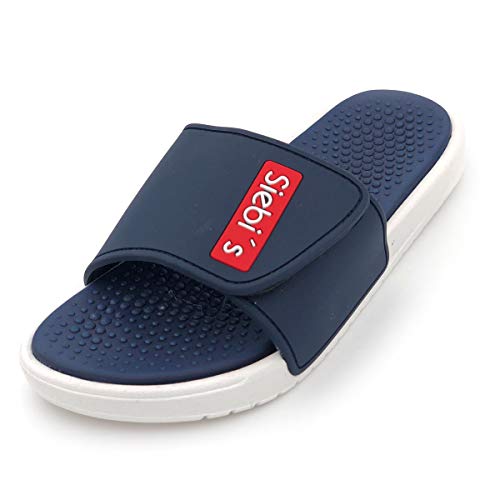 Siebi's Wellness und Spa Schuhe Slides Spa-M (Navy, 42) von Siebi's