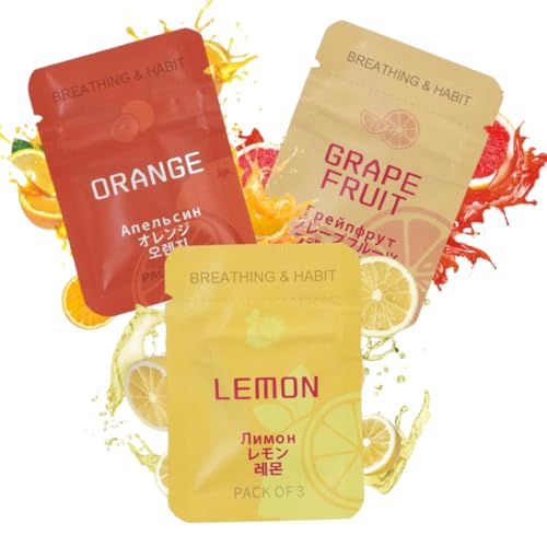 Siebkorb Aromatisierte Innenfilter: Orange, Zitrone, Grapefruit, Atemluftfilter mit natürlichem ätherischem Öl, Quitgo Atemfilter Siebkorb Aromatisierte Innenfilter: Orange, Zitrone, Grapefruit, Atemluftfilter mit natürlichem ätherischem Öl, Quitgo Atemfilter von Siebkorb