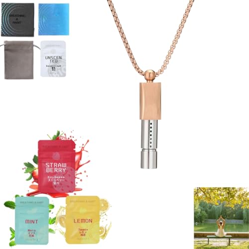 Siebkorb RauchentwöHnung Kette, Premium RauchentwöHnung Hilfsmittel mit Filtern für Verschiedene Geschmack–Authentisches Rauchgefühi Für Effektives Rauchen Aufhören von Siebkorb