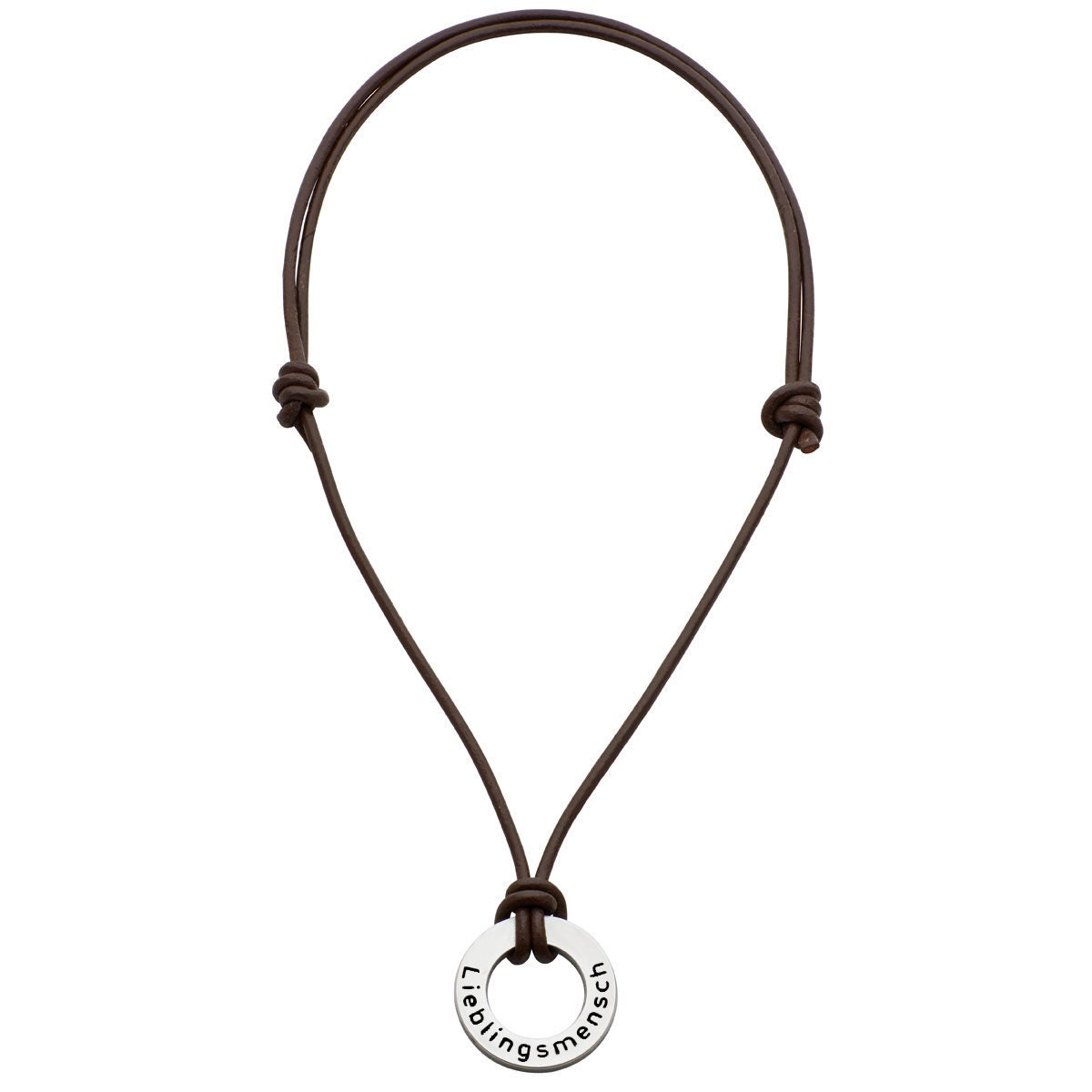 Kette Gestempelt Leder Handgemacht von Siegtaler