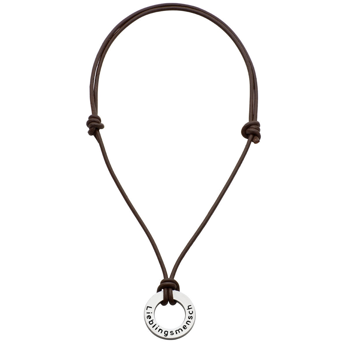 Kette Gravur Edelstahl Name von Siegtaler