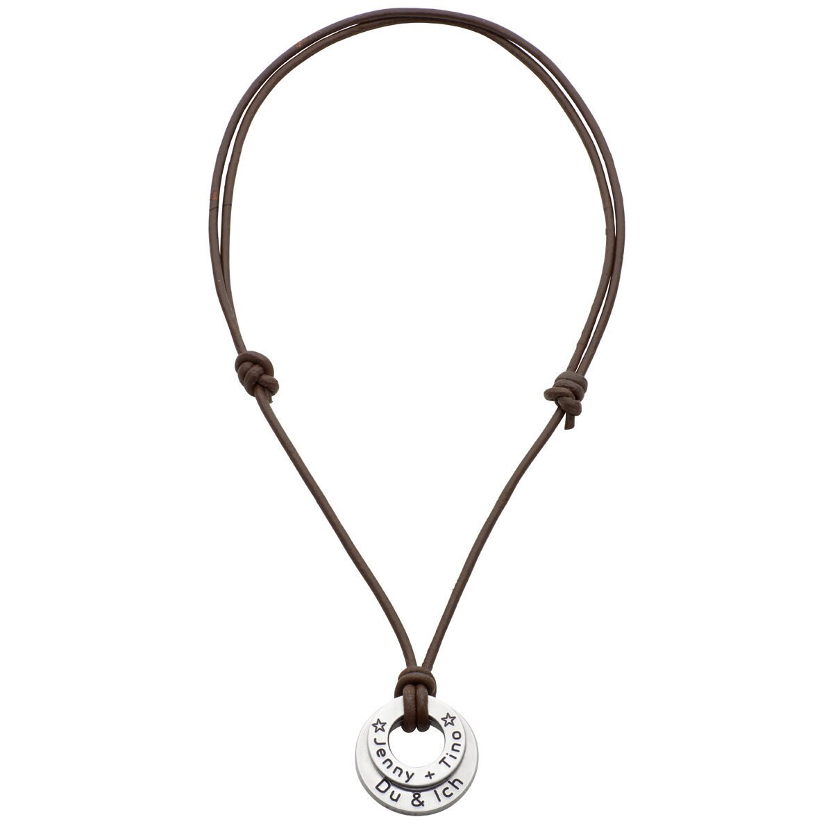 Kette Gravur Wunschtext Geschenk von Siegtaler