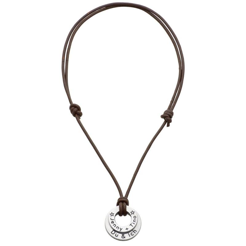 Kette Gravur Wunschtext Geschenk von Siegtaler