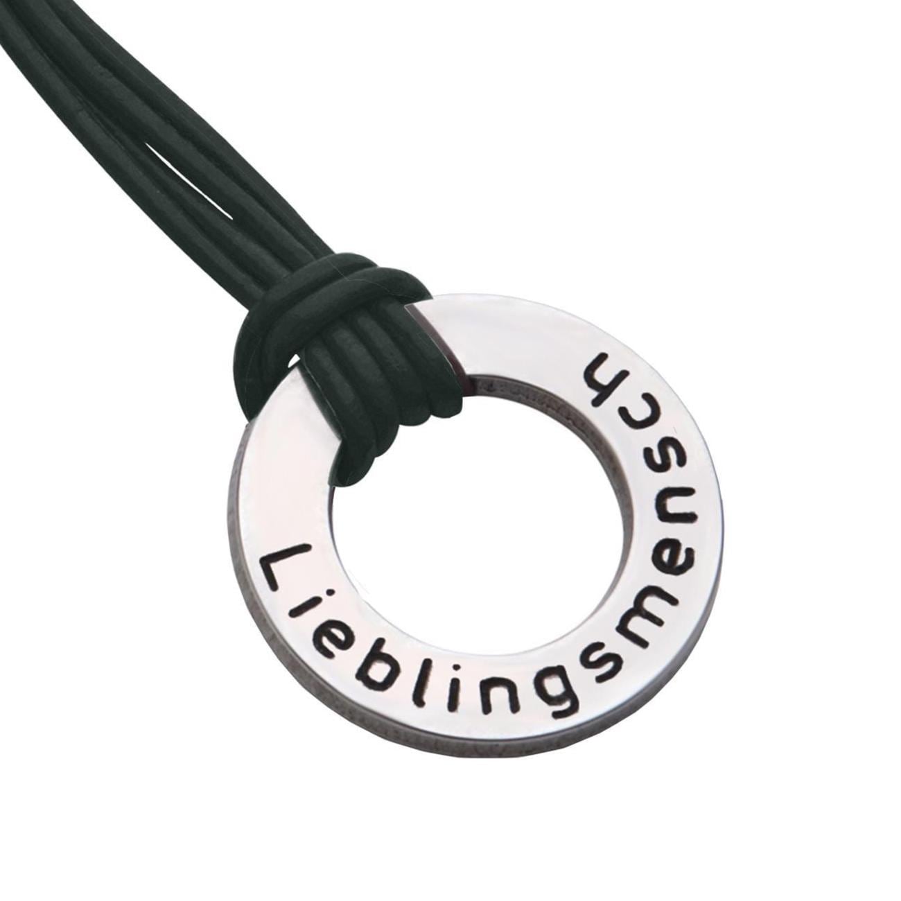 Schlüsselanhänger Graviert Edelstahl Handgefertigt Rot von Siegtaler