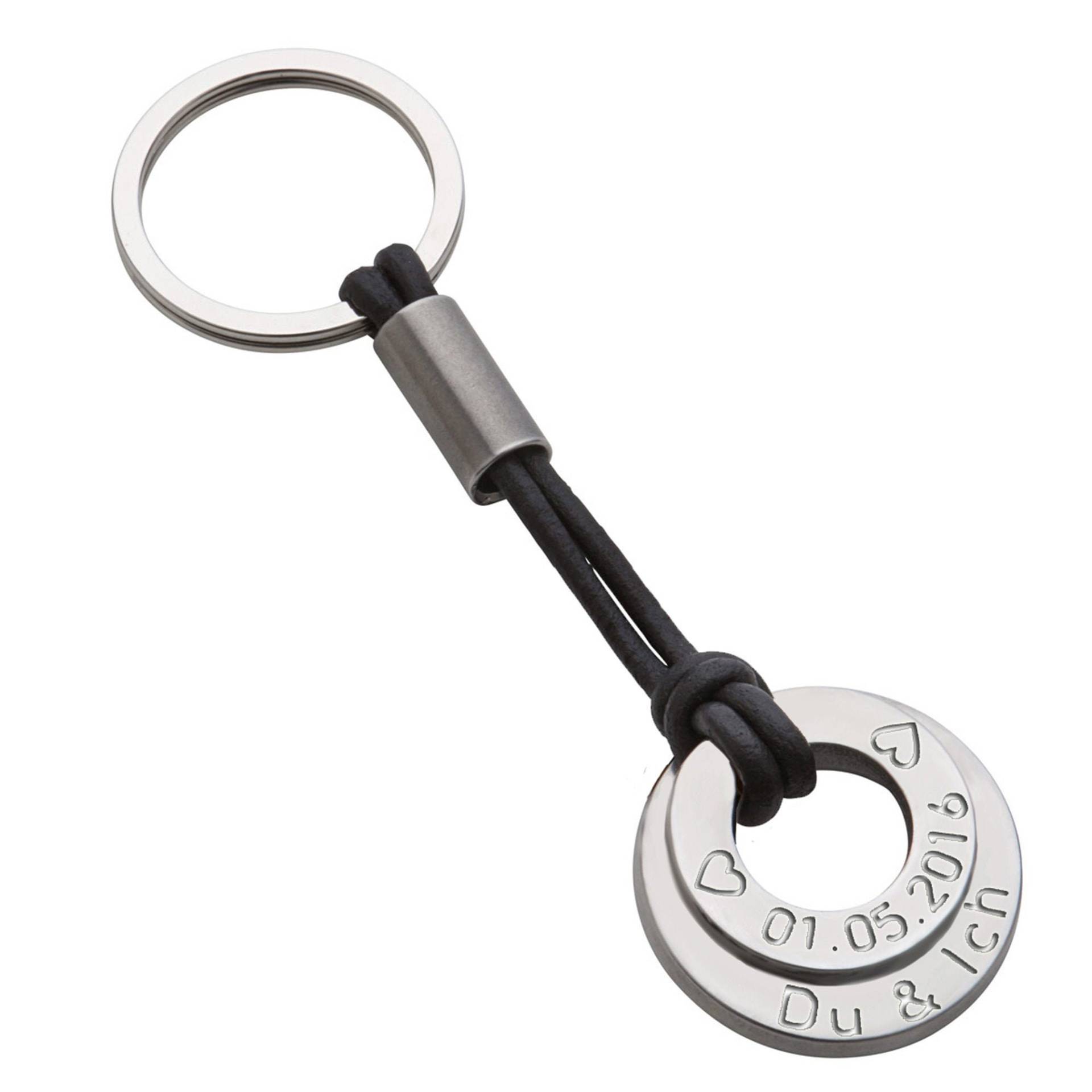 Schlüsselanhänger Gravur Geschenk Handgemacht von Siegtaler