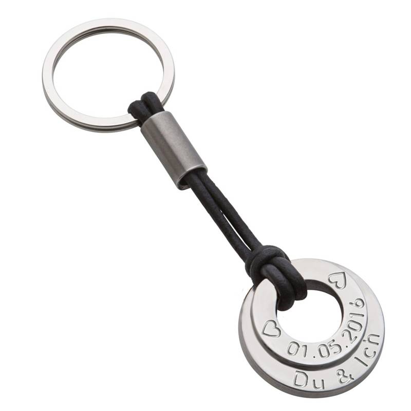 Schlüsselanhänger Gravur Geschenk Handgemacht von Siegtaler