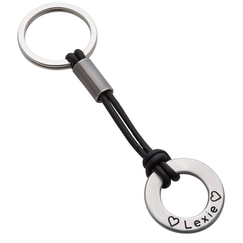 Schlüsselanhänger Mit Gravur Wunschtext von Siegtaler