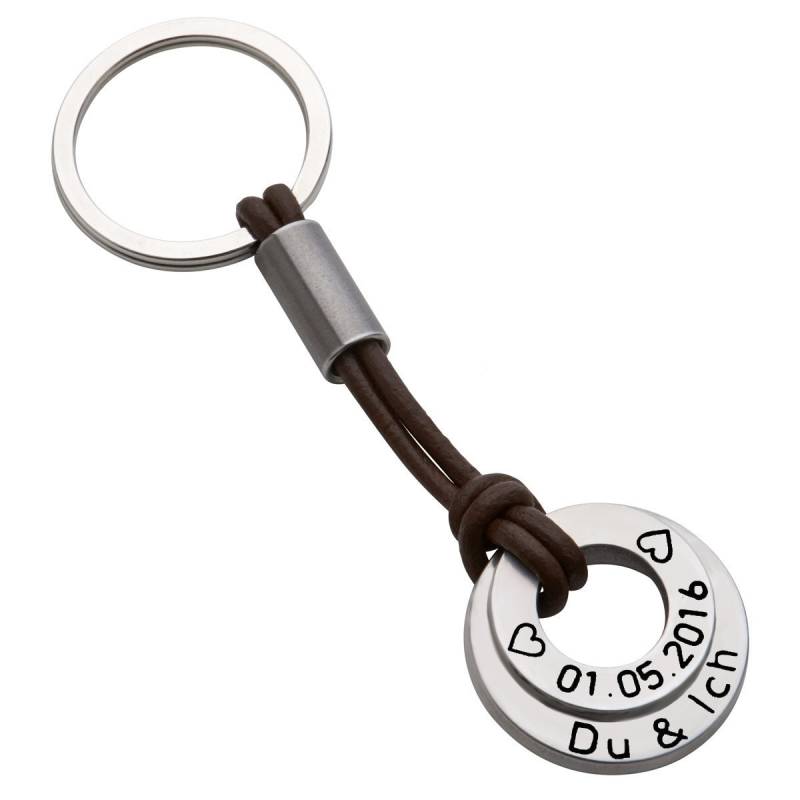 Schlüsselanhänger Mit Wunschtext von Siegtaler