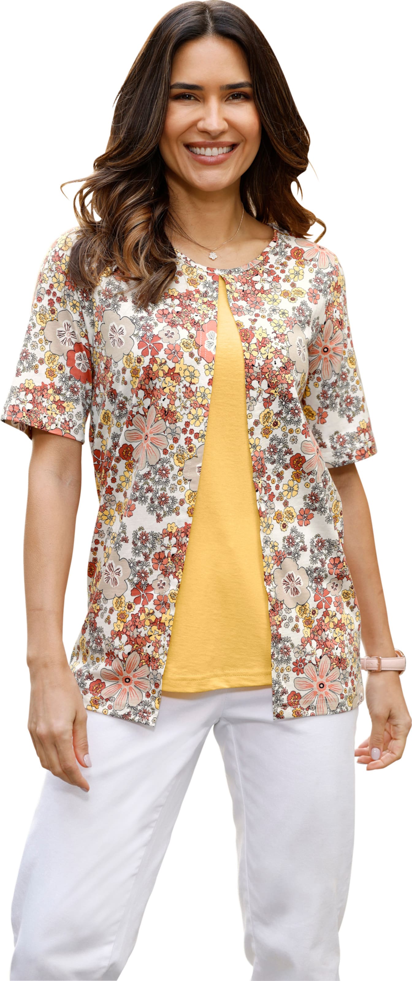 2-in-1-Shirt von Sieh an!