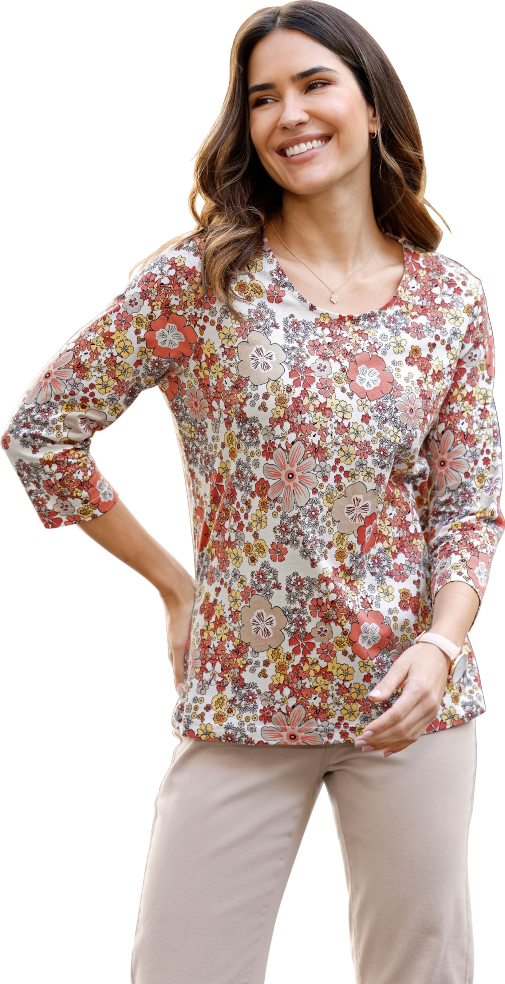 3/4-Arm-Shirt von Sieh an!