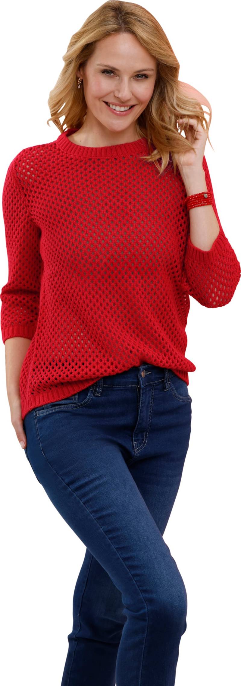 Ajourpullover von Sieh an!