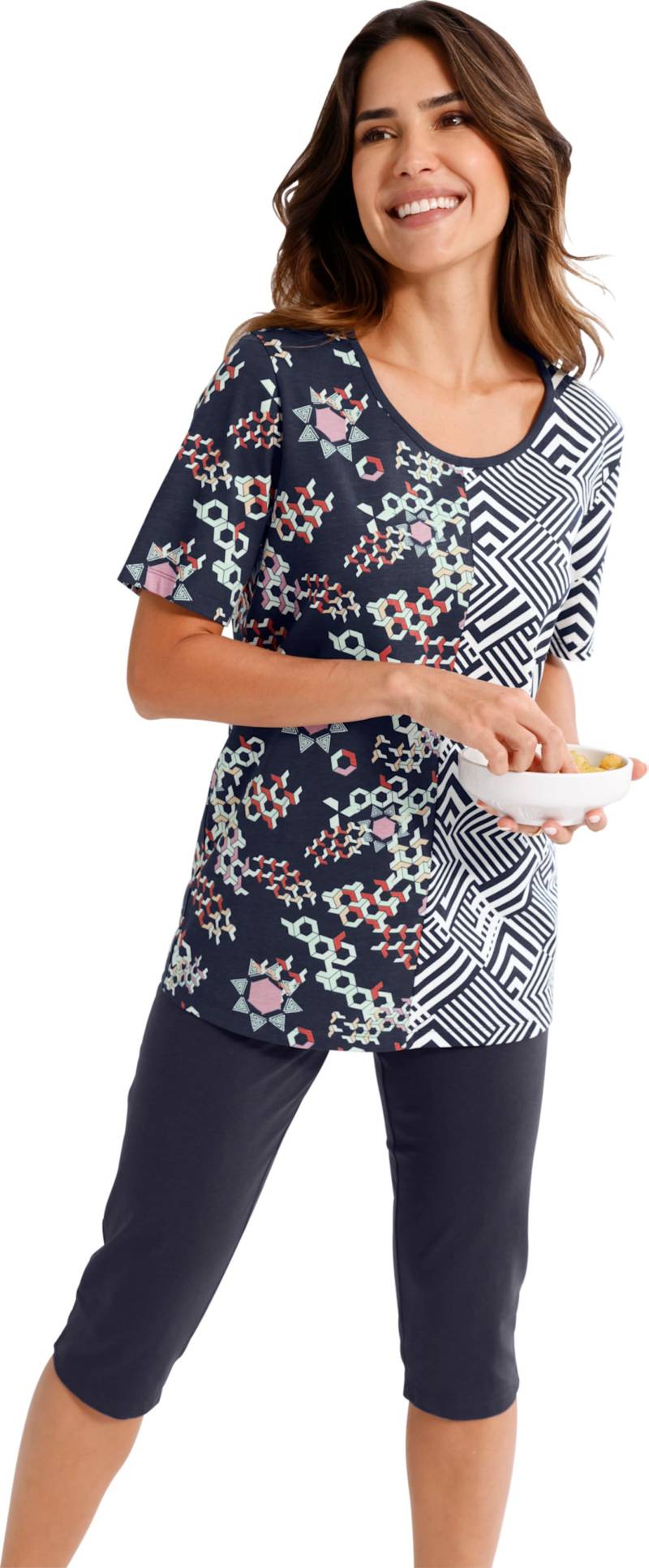 Capri-Schlafanzug von Sieh an!