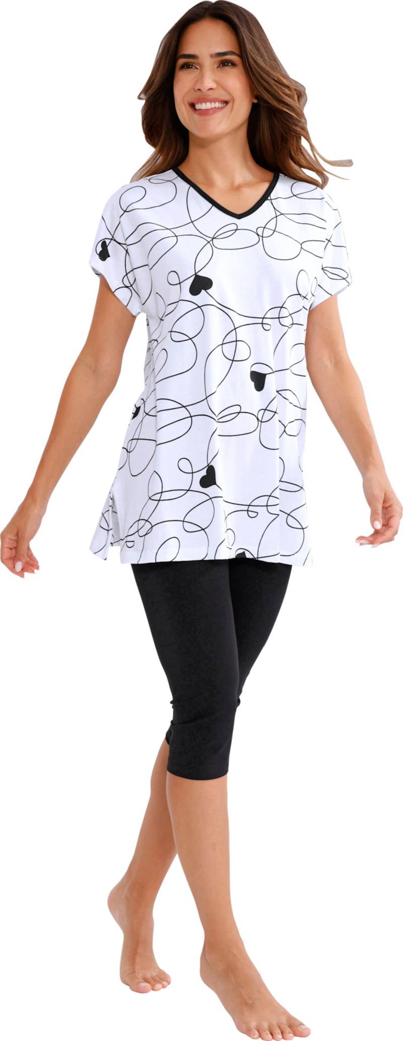 Capri-Schlafanzug von Sieh an!