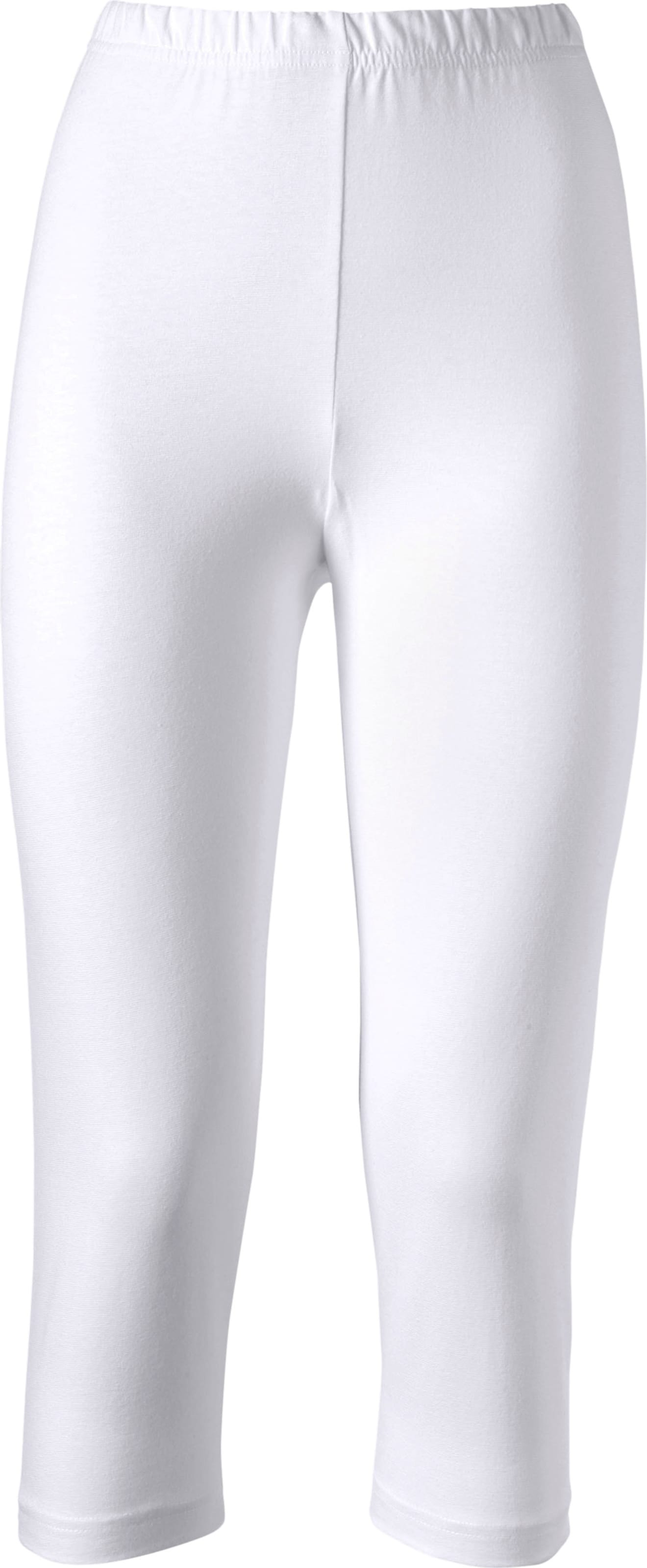 Sieh an! Damen Capri-Leggings weiß von Sieh an!