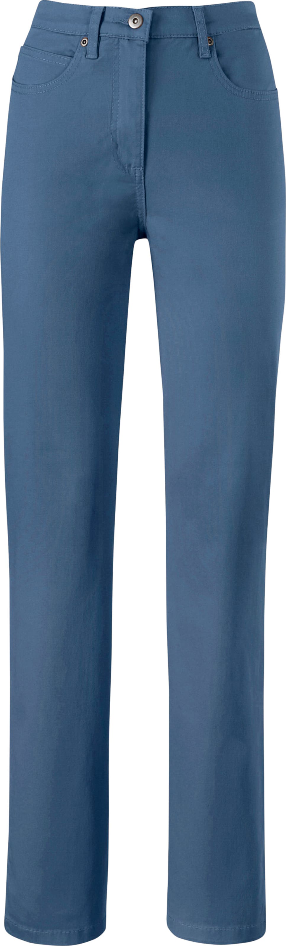 Sieh an! Damen 5-Pocket-Jeans blue-bleached von Sieh an!