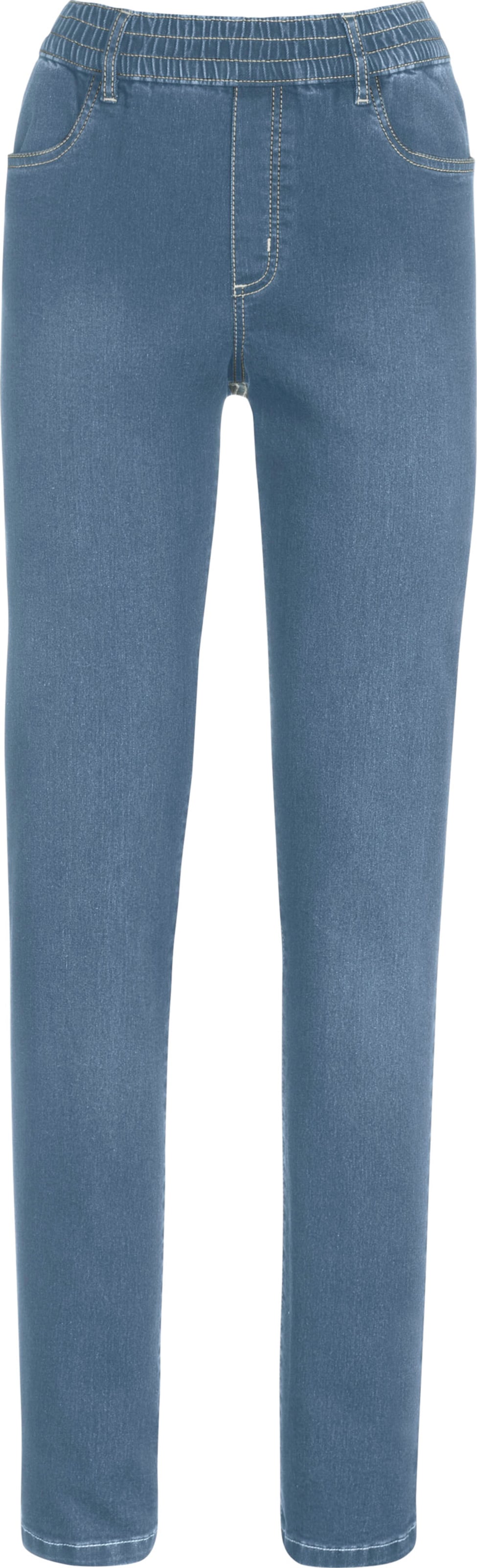 High-waist-Jeans von Sieh an!