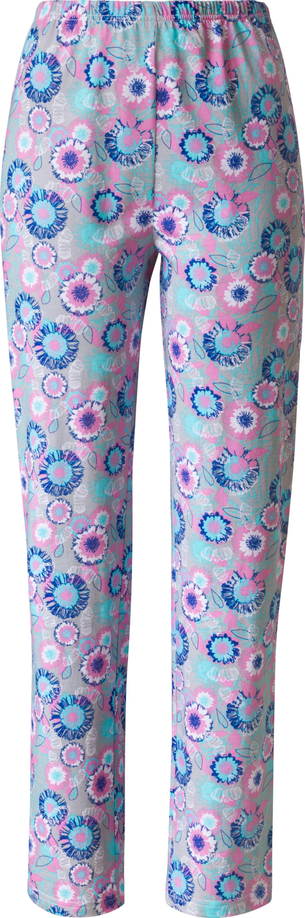 Sieh an! Damen Schlafanzug-Hose Blumen von Sieh an!