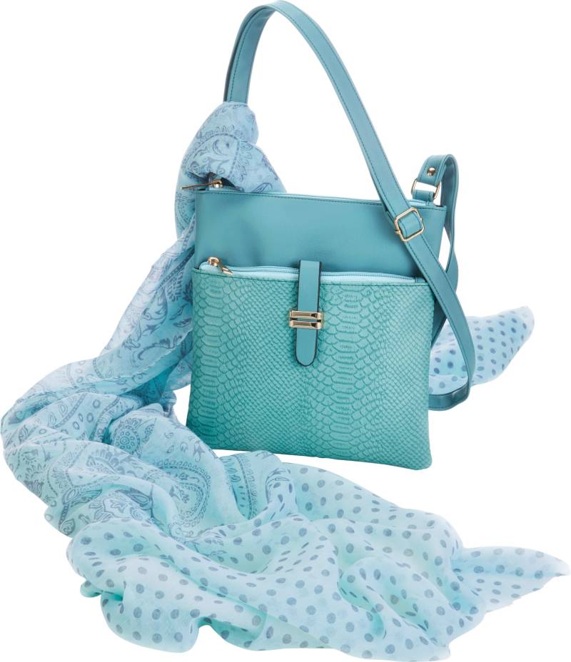 Handtasche mit Schal von Sieh an!