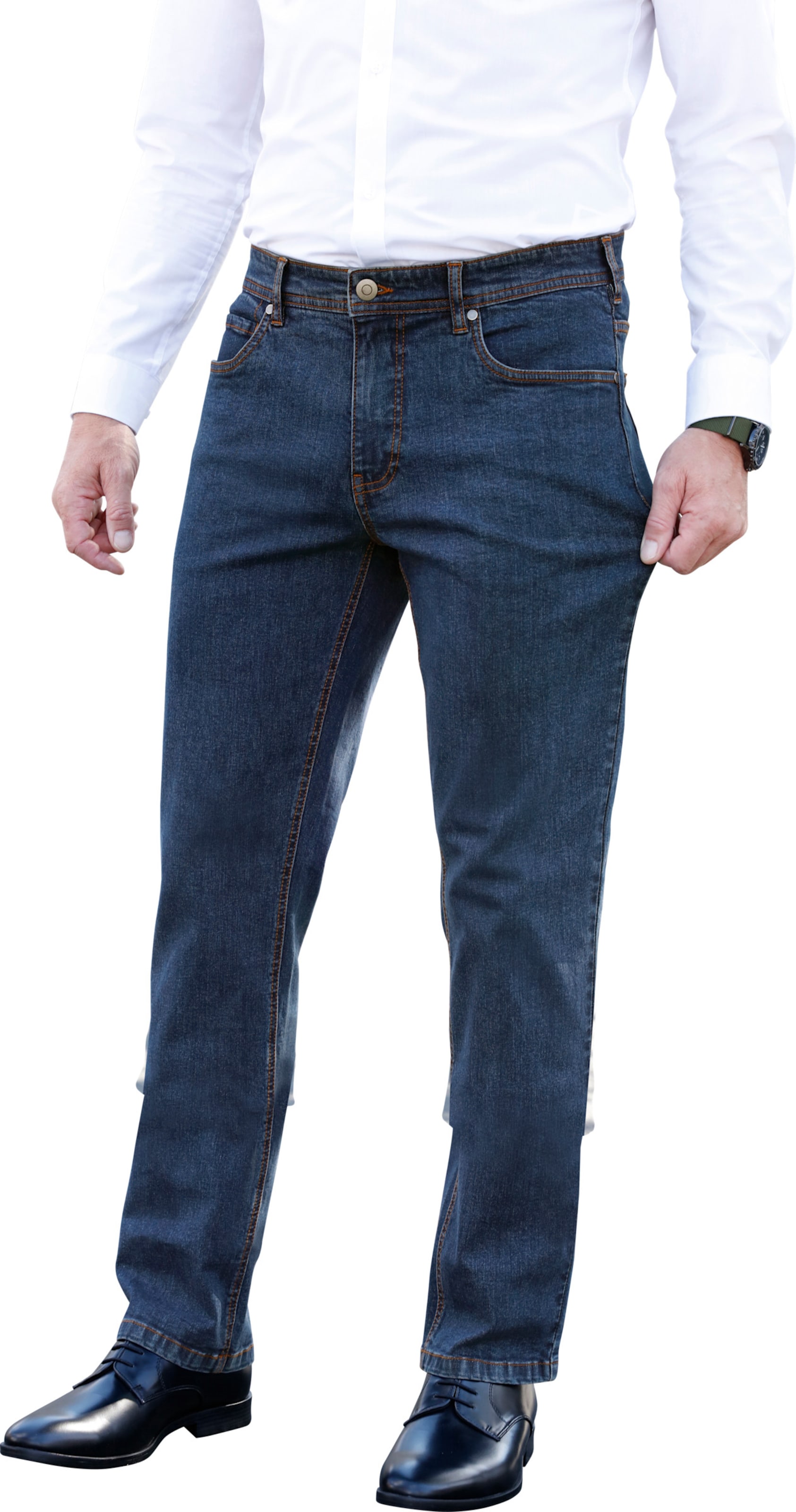 Sieh an! Herren Jeans, dark blue von Sieh an!