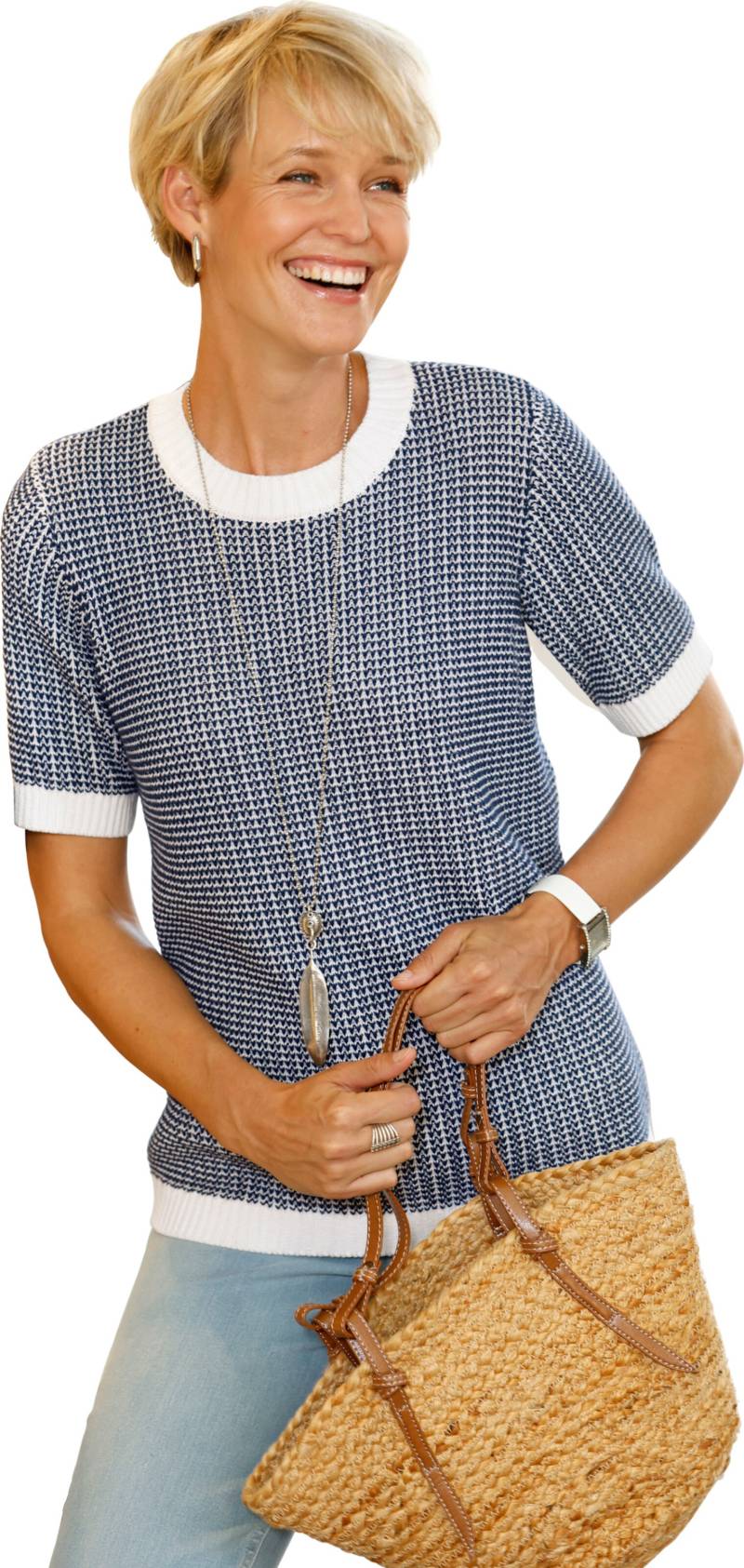 Kurzarmpullover von Sieh an!