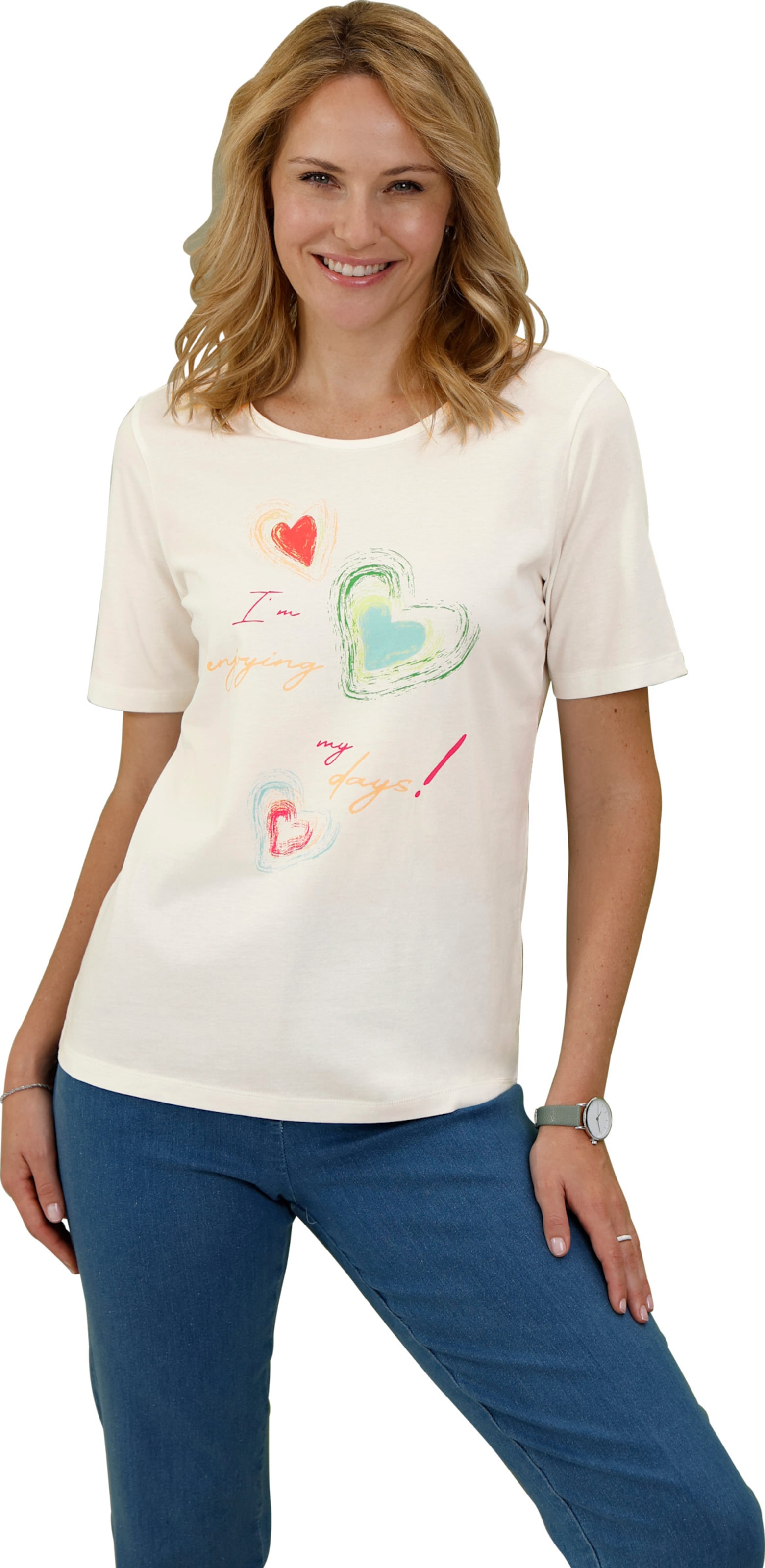 Kurzarmshirt von Sieh an!